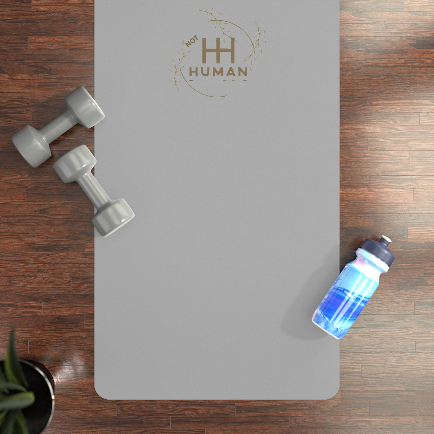NH's Rubber Yoga Mat - Grey