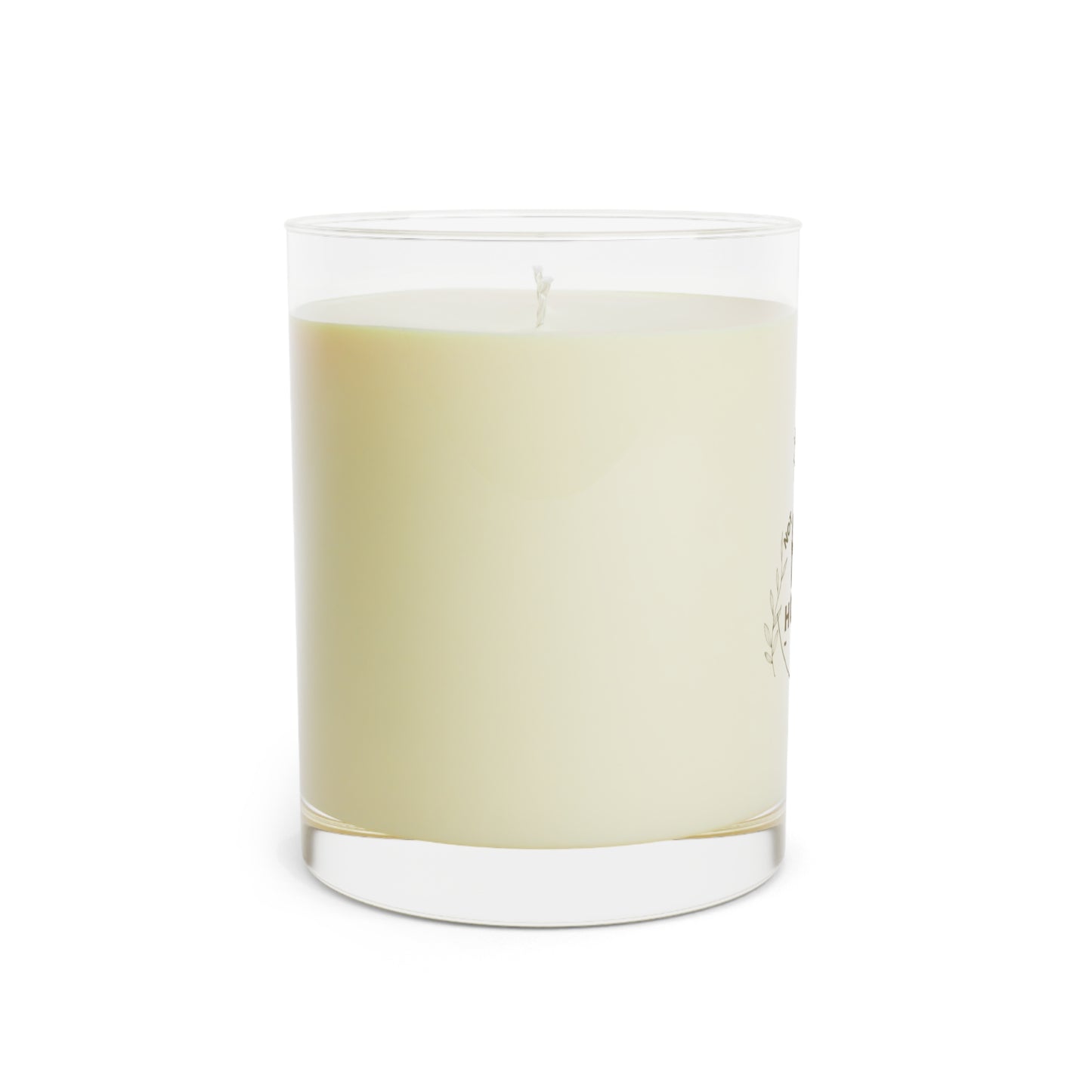 Scented Not Human Candle - Full Glass, 11oz