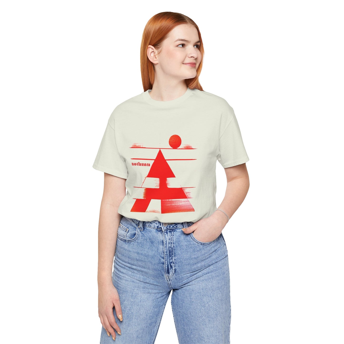 Desert Pyramid Tee - Fitted Unisex Jersey Short Sleeve Tee