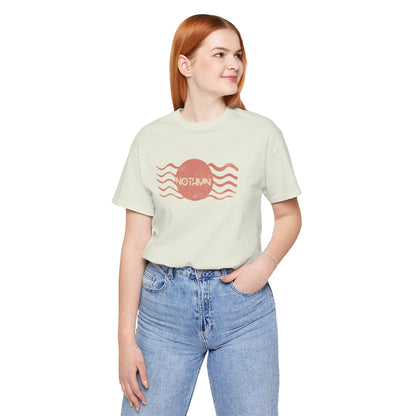 Sunflare Tee - Fitted Unisex Jersey Short Sleeve Tee