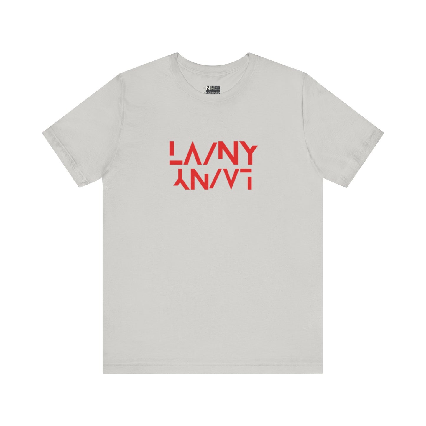 LA/NY - Fitted Unisex Jersey Short Sleeve Tee