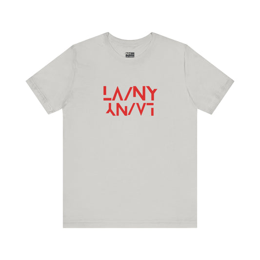 LA/NY - Fitted Unisex Jersey Short Sleeve Tee