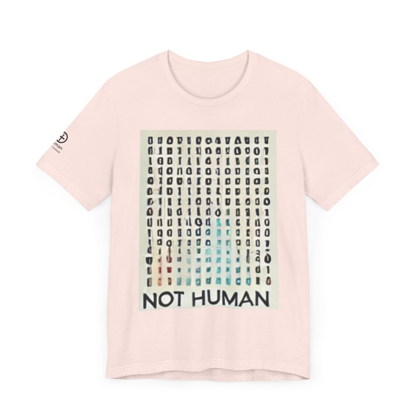 Not Human's Fitted Unisex Jersey Short Sleeve Tee