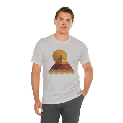Pyramid Awakening - Fitted Unisex Jersey Short Sleeve Tee
