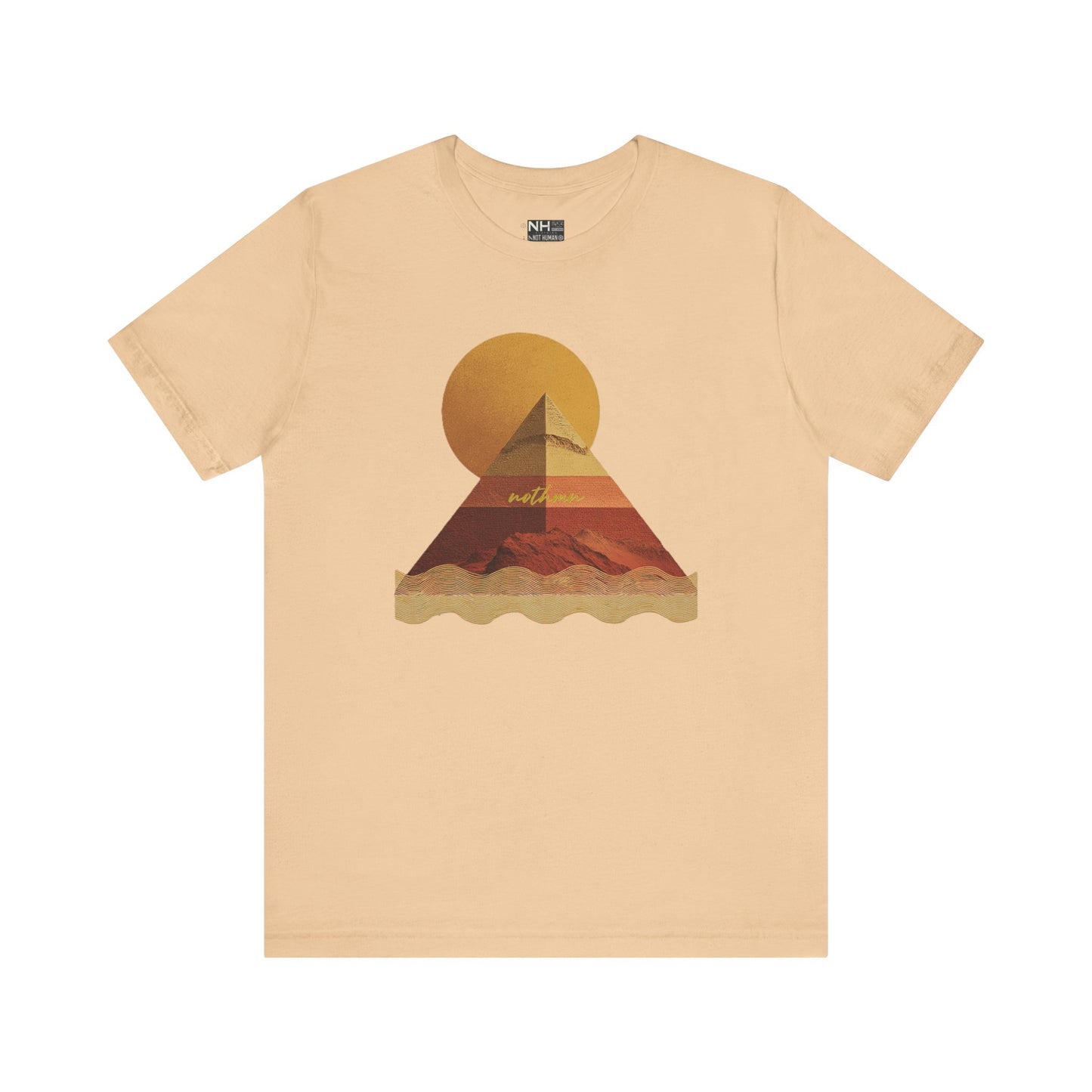 Pyramid Awakening - Fitted Unisex Jersey Short Sleeve Tee