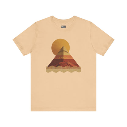 Pyramid Awakening - Fitted Unisex Jersey Short Sleeve Tee