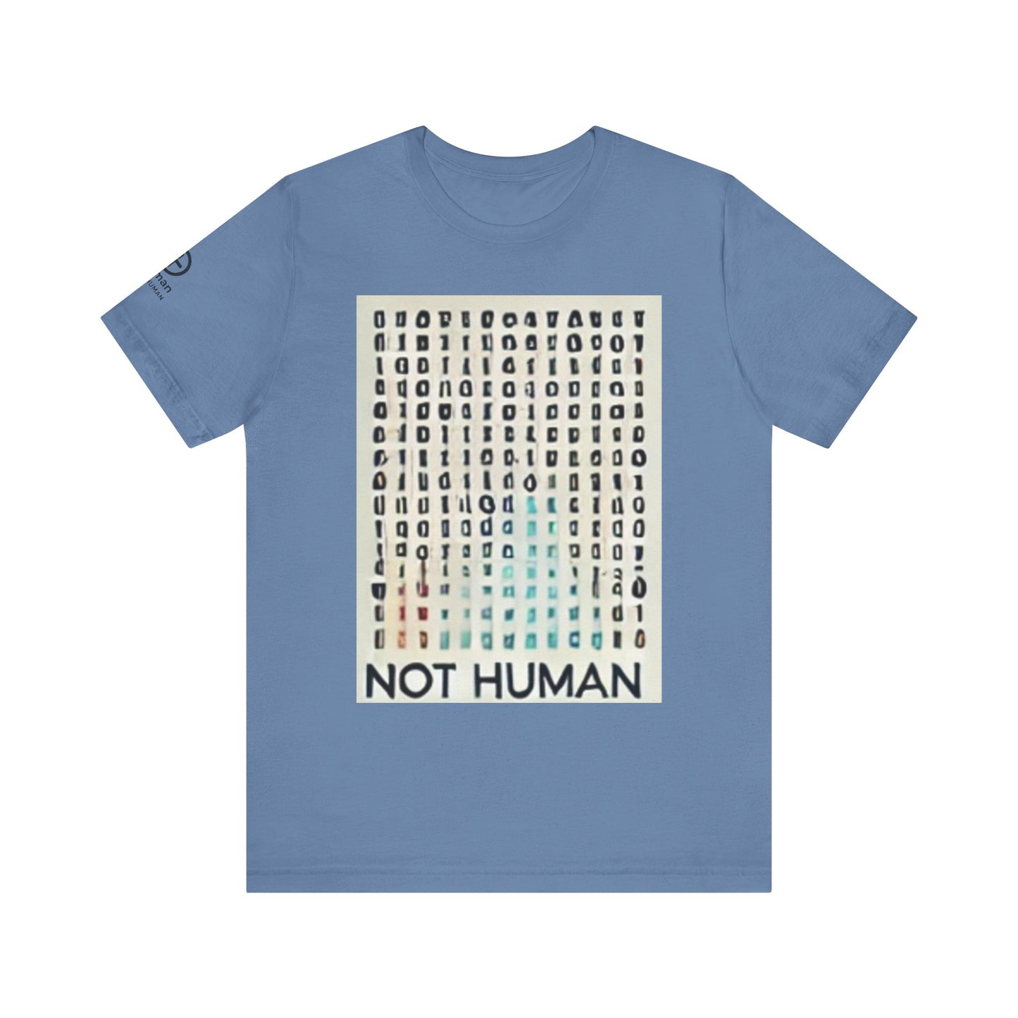 Not Human's Fitted Unisex Jersey Short Sleeve Tee