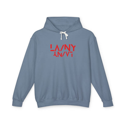 LA/NY - Unisex Lightweight Hooded Sweatshirt