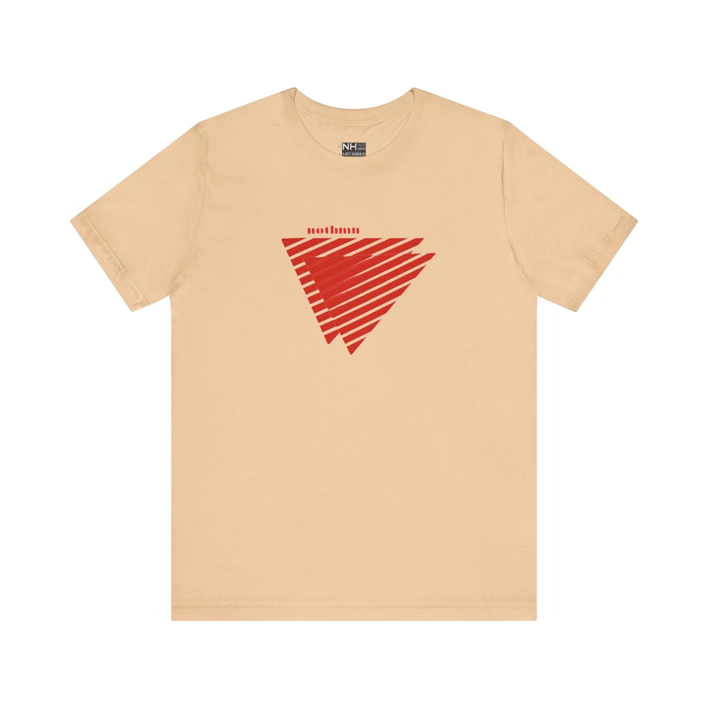 Nothmn Double Attack Tee - Fitted Unisex Jersey Short Sleeve Tee