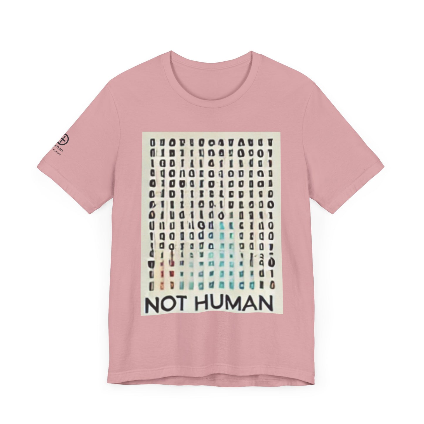 Not Human's Fitted Unisex Jersey Short Sleeve Tee