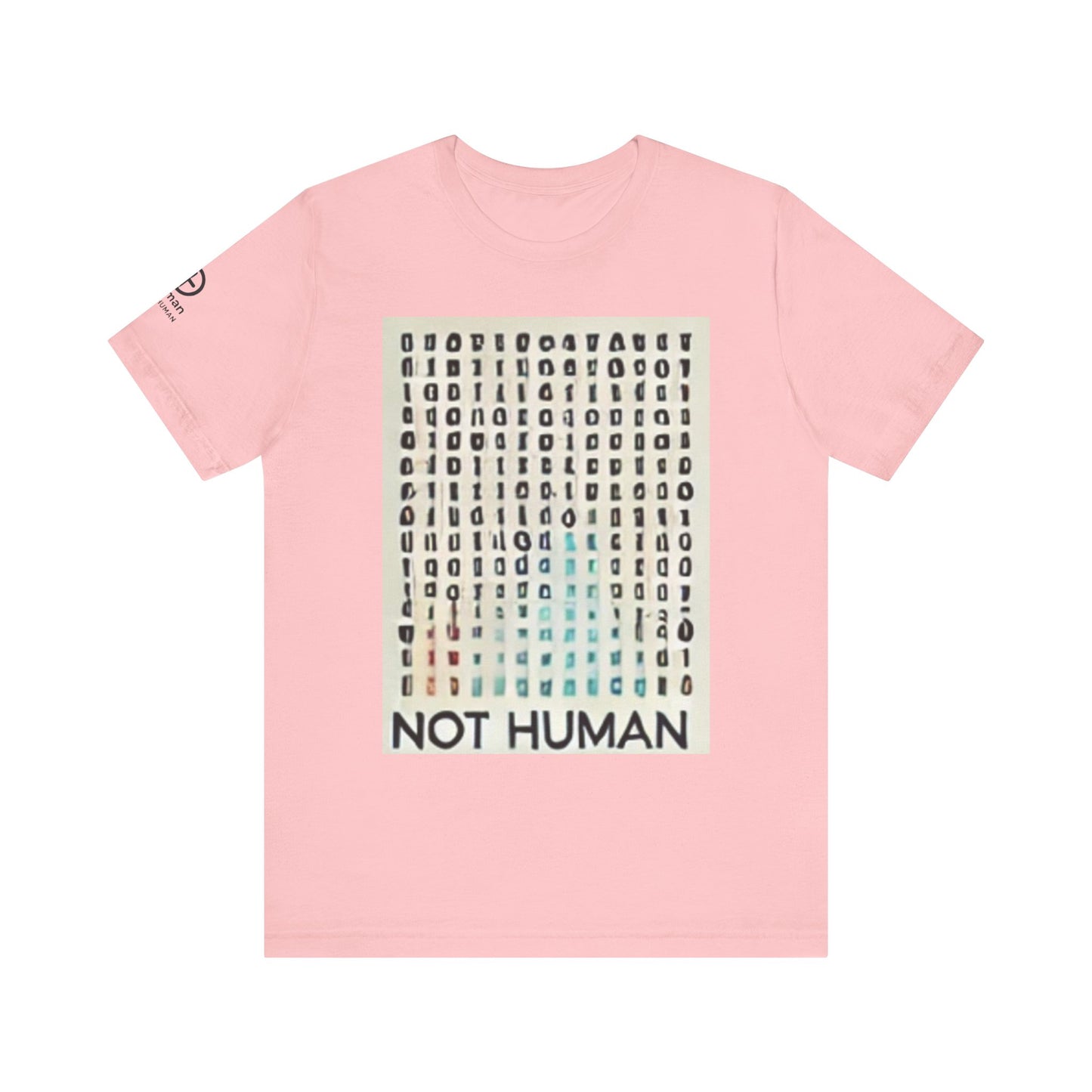 Not Human's Fitted Unisex Jersey Short Sleeve Tee