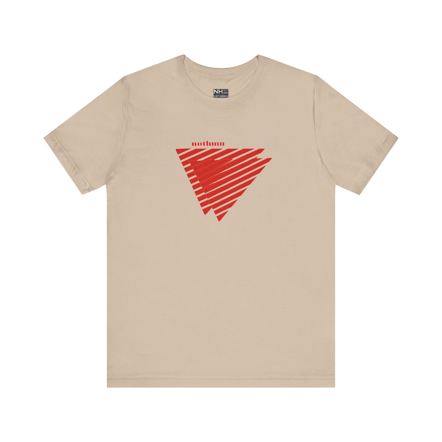 Nothmn Double Attack Tee - Fitted Unisex Jersey Short Sleeve Tee