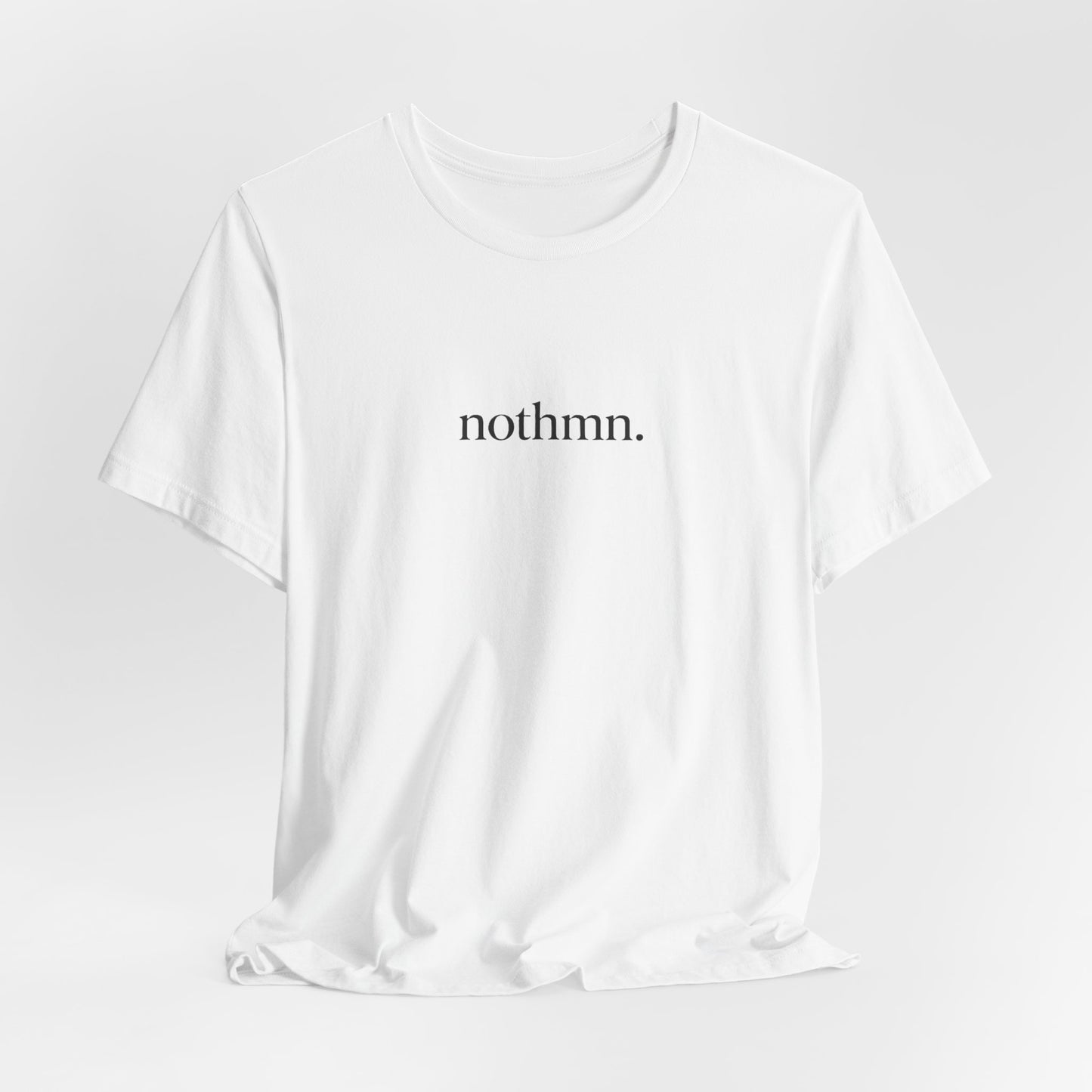 Minimalist human - fitted tee
