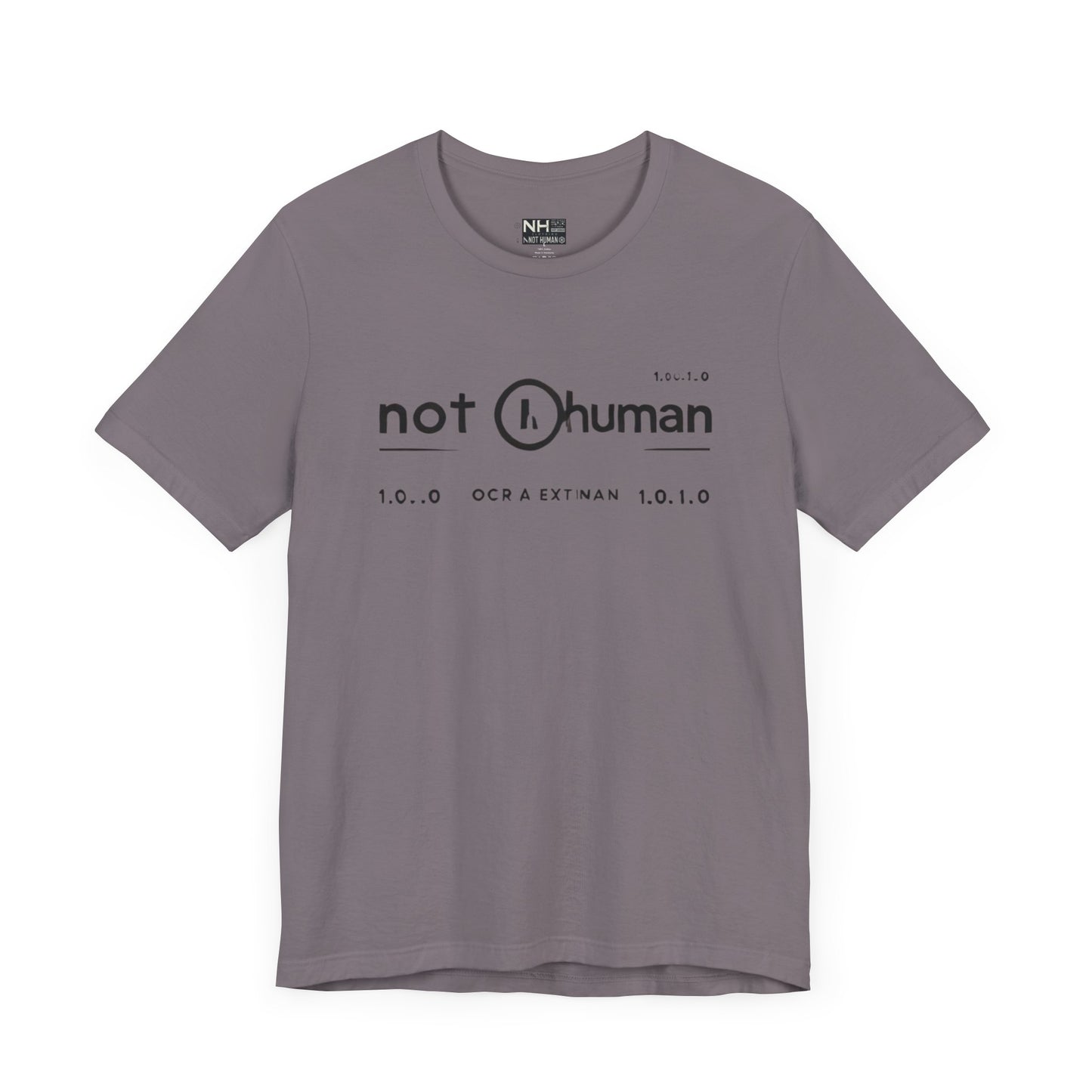Not Human OGT - Fitted Unisex Jersey Short Sleeve