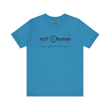 Not Human OGT - Fitted Unisex Jersey Short Sleeve