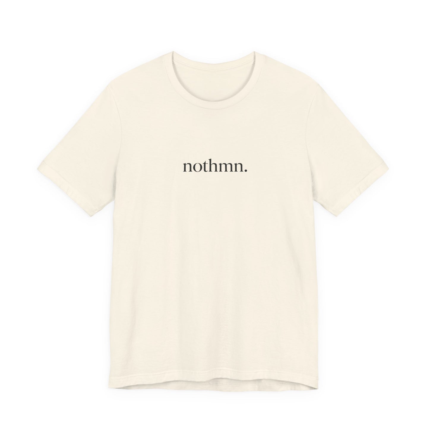 Minimalist human - fitted tee