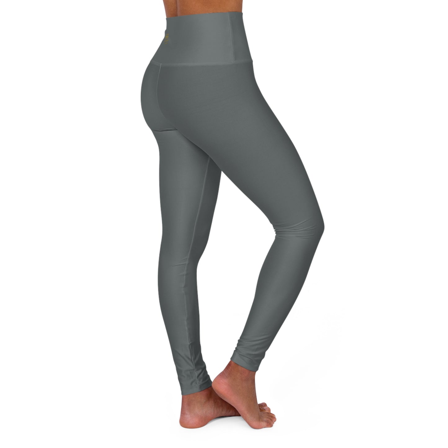NH's High Waisted Yoga Leggings - Dark Grey