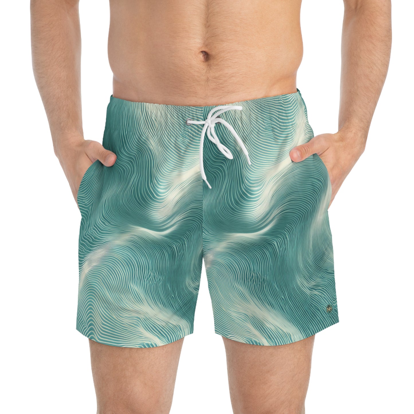Crystal Waters Swim Trunks