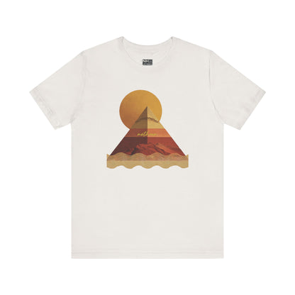Pyramid Awakening - Fitted Unisex Jersey Short Sleeve Tee
