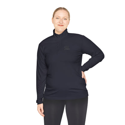Not Human - Unisex Quarter-Zip Duality Pullover