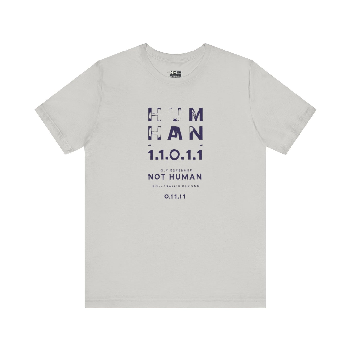 Human 1.1.0 - Fitted Unisex Jersey Short Sleeve Tee