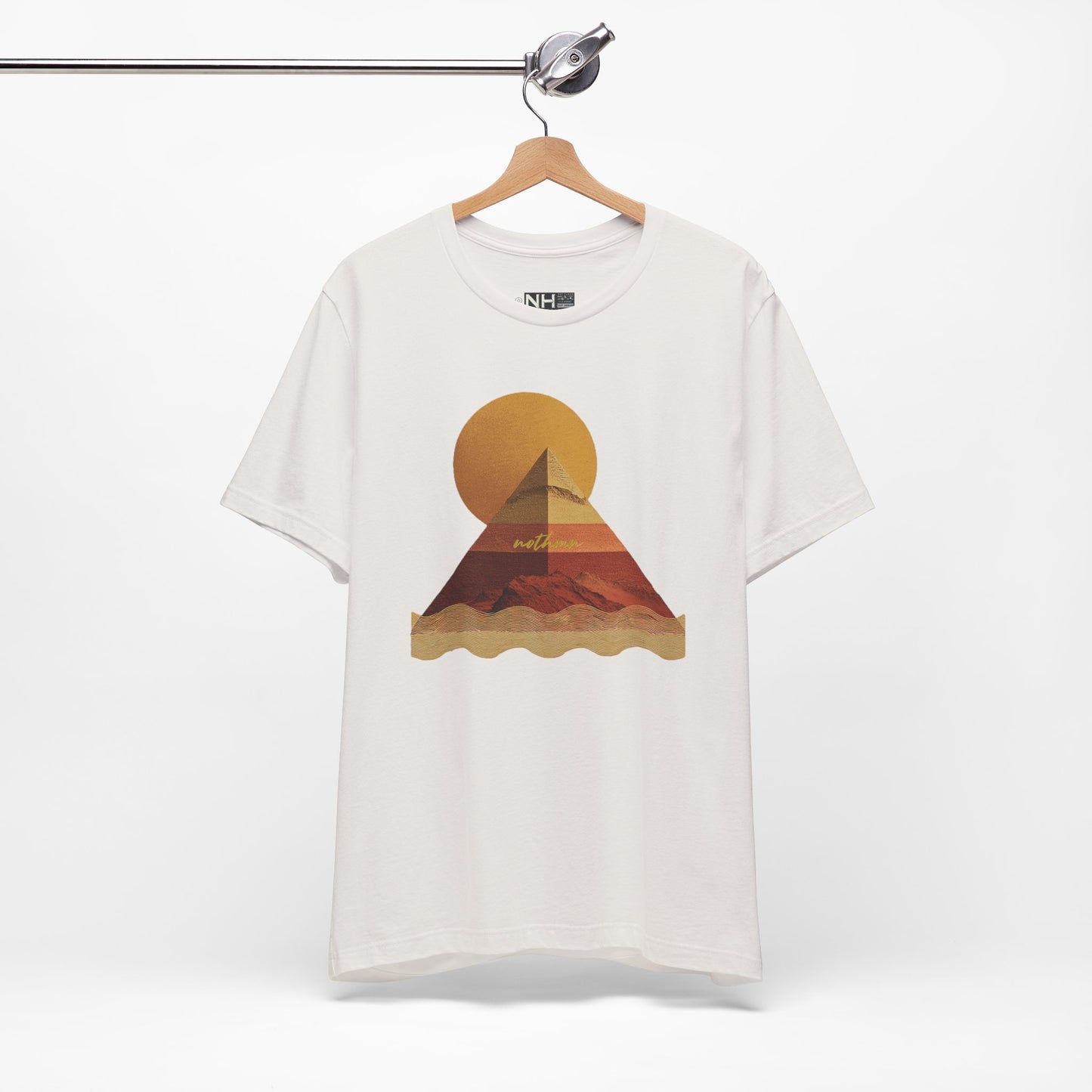 Pyramid Awakening - Fitted Unisex Jersey Short Sleeve Tee