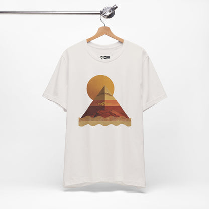 Pyramid Awakening - Fitted Unisex Jersey Short Sleeve Tee