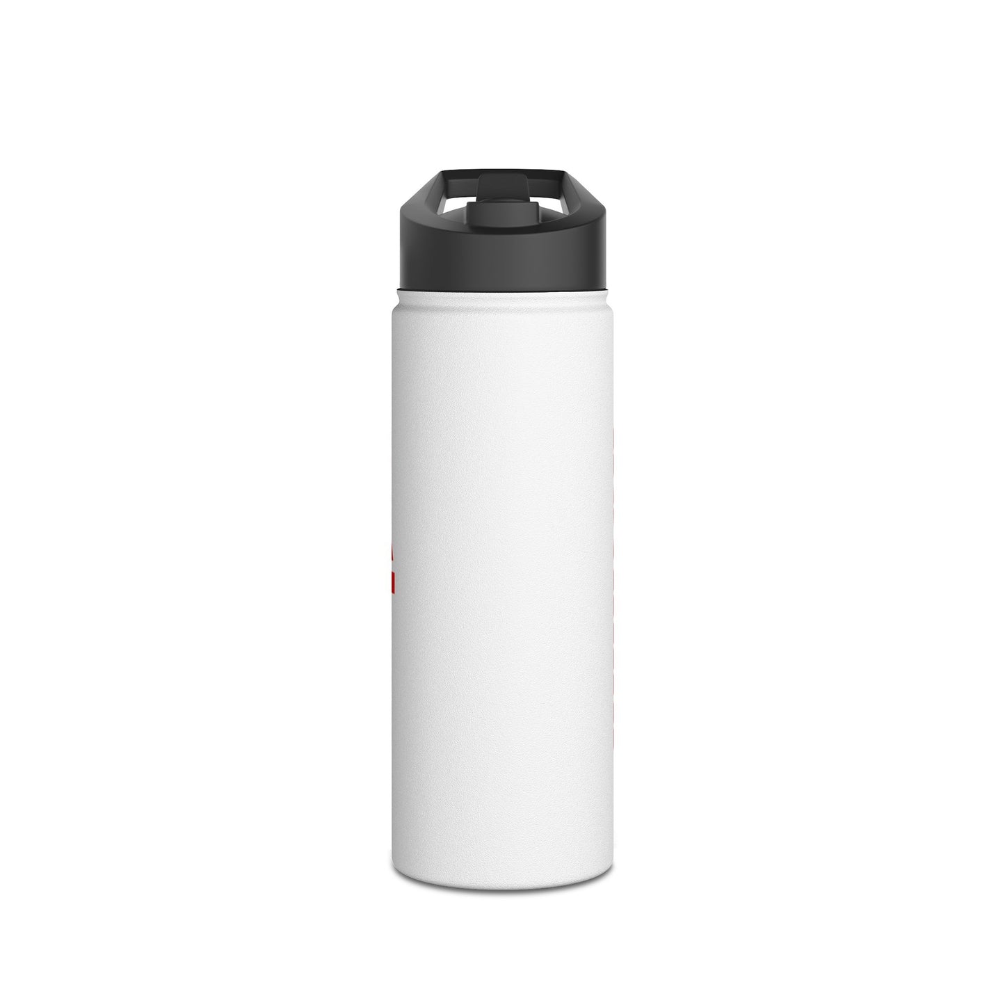 White Sleek Stainless Steel Water Bottle, Insulated Drinkware, Travel Mug, Outdoor Sports Bottle, Eco-Friendly Hydration