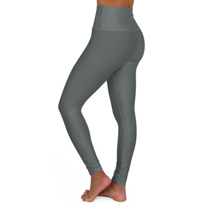 NH's High Waisted Yoga Leggings - Dark Grey