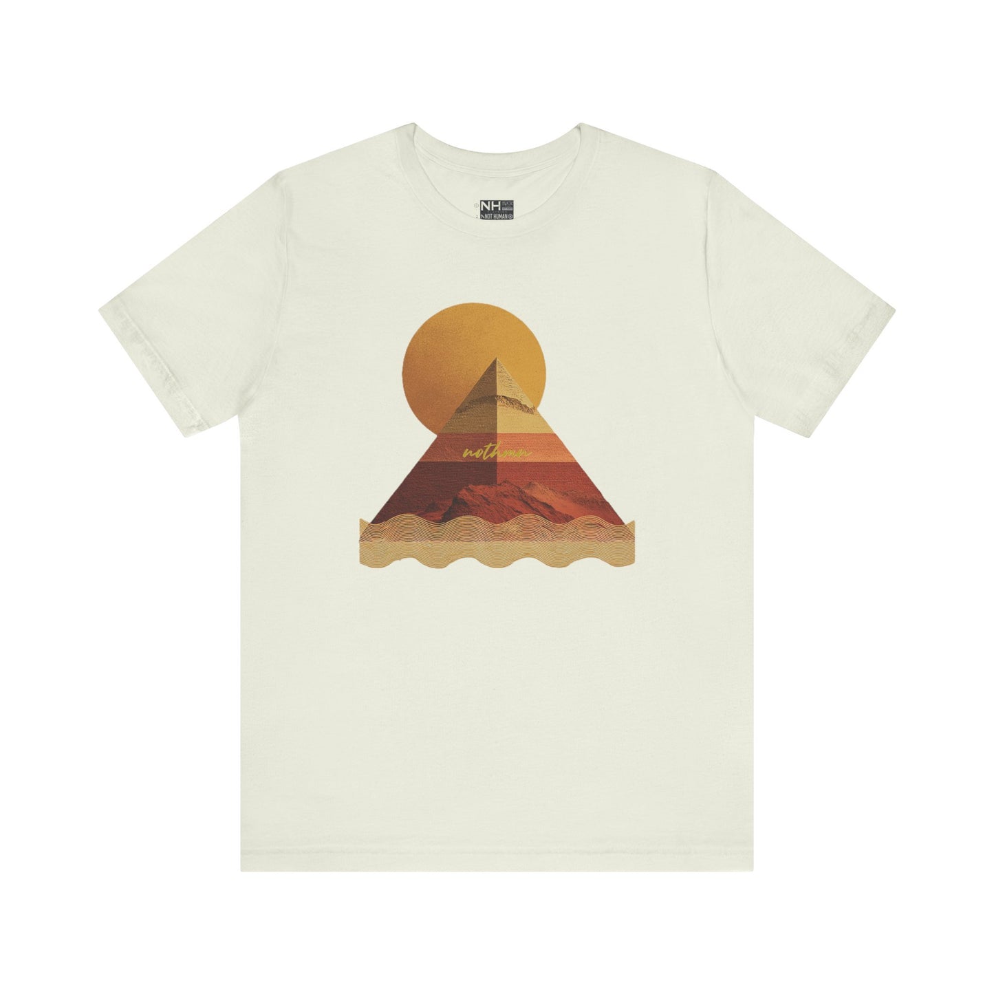 Pyramid Awakening - Fitted Unisex Jersey Short Sleeve Tee