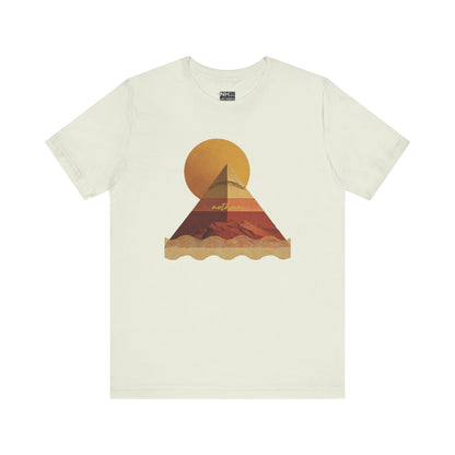 Pyramid Awakening - Fitted Unisex Jersey Short Sleeve Tee