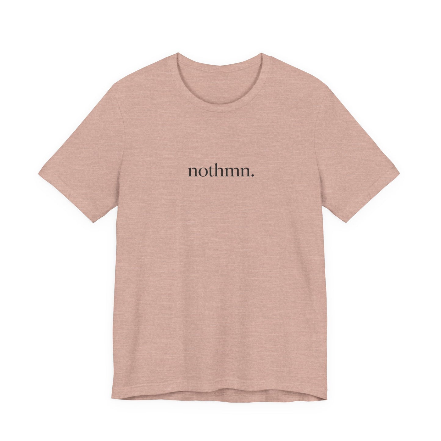 Minimalist human - fitted tee