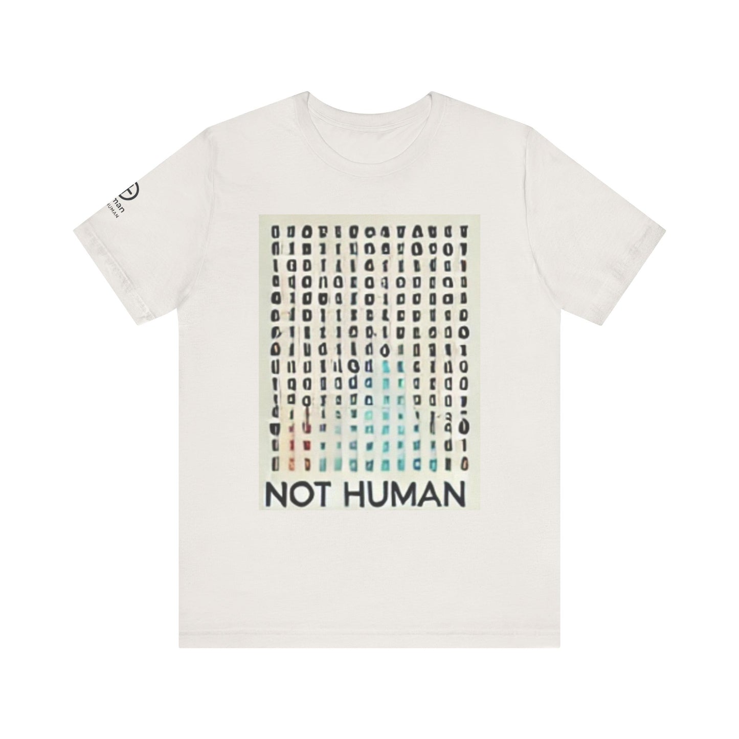 Not Human's Fitted Unisex Jersey Short Sleeve Tee