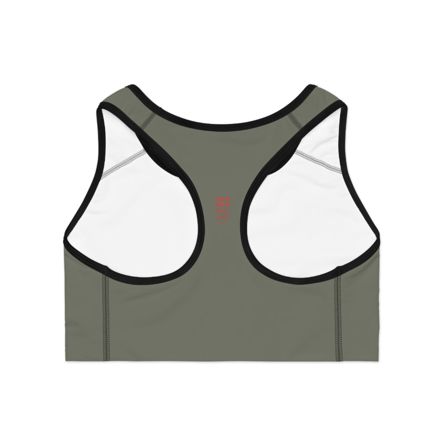 Green /Red Stylish Sports Bra for Comfort and Performance
