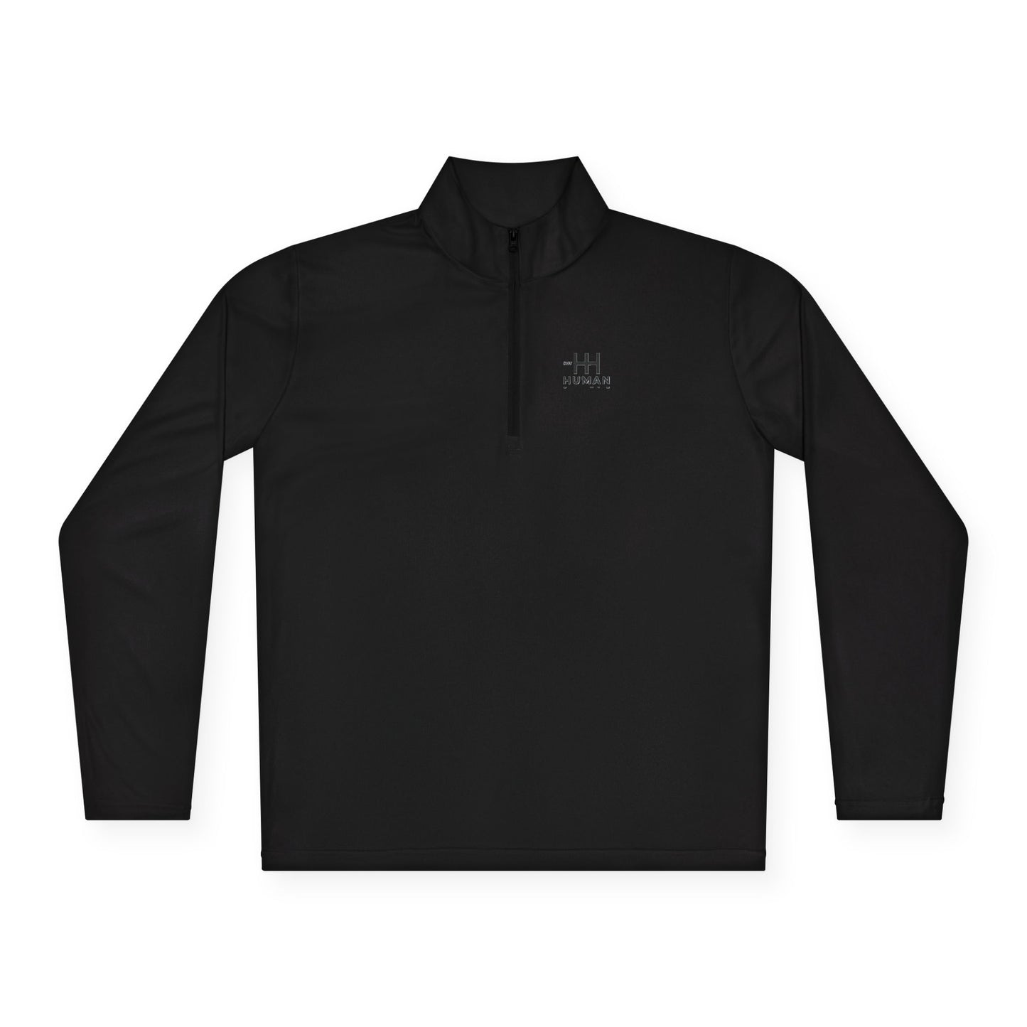 Not Human - Unisex Quarter-Zip Duality Pullover