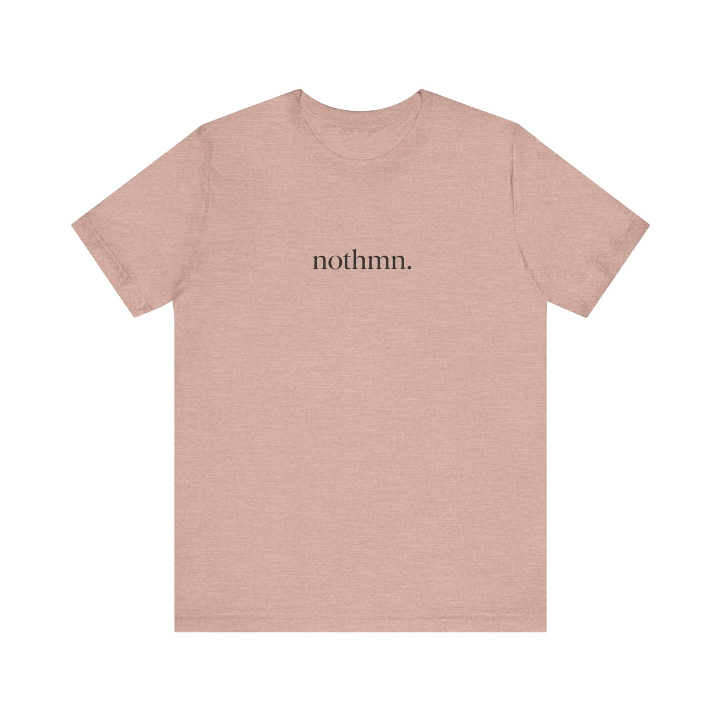 Minimalist human - fitted tee