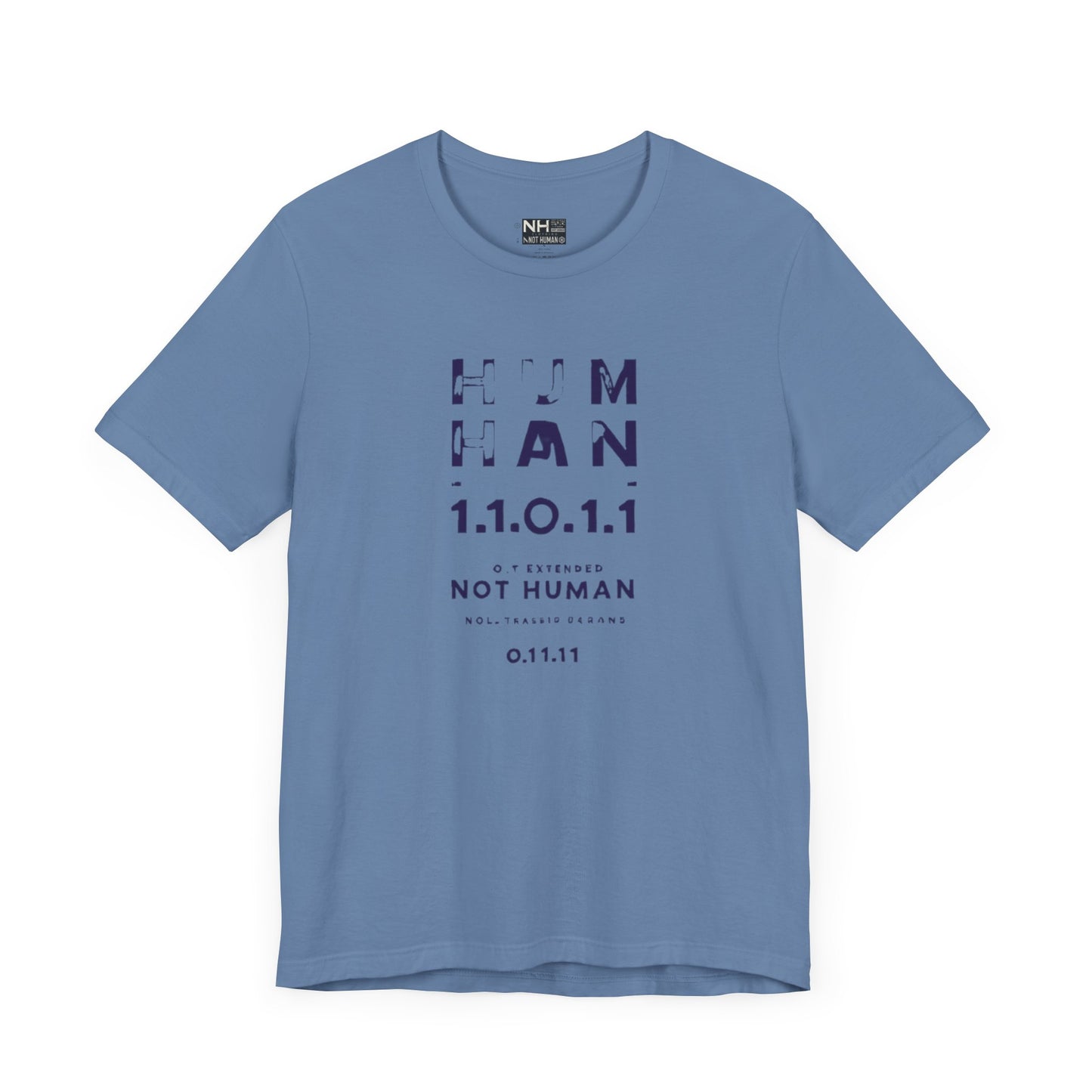 Human 1.1.0 - Fitted Unisex Jersey Short Sleeve Tee