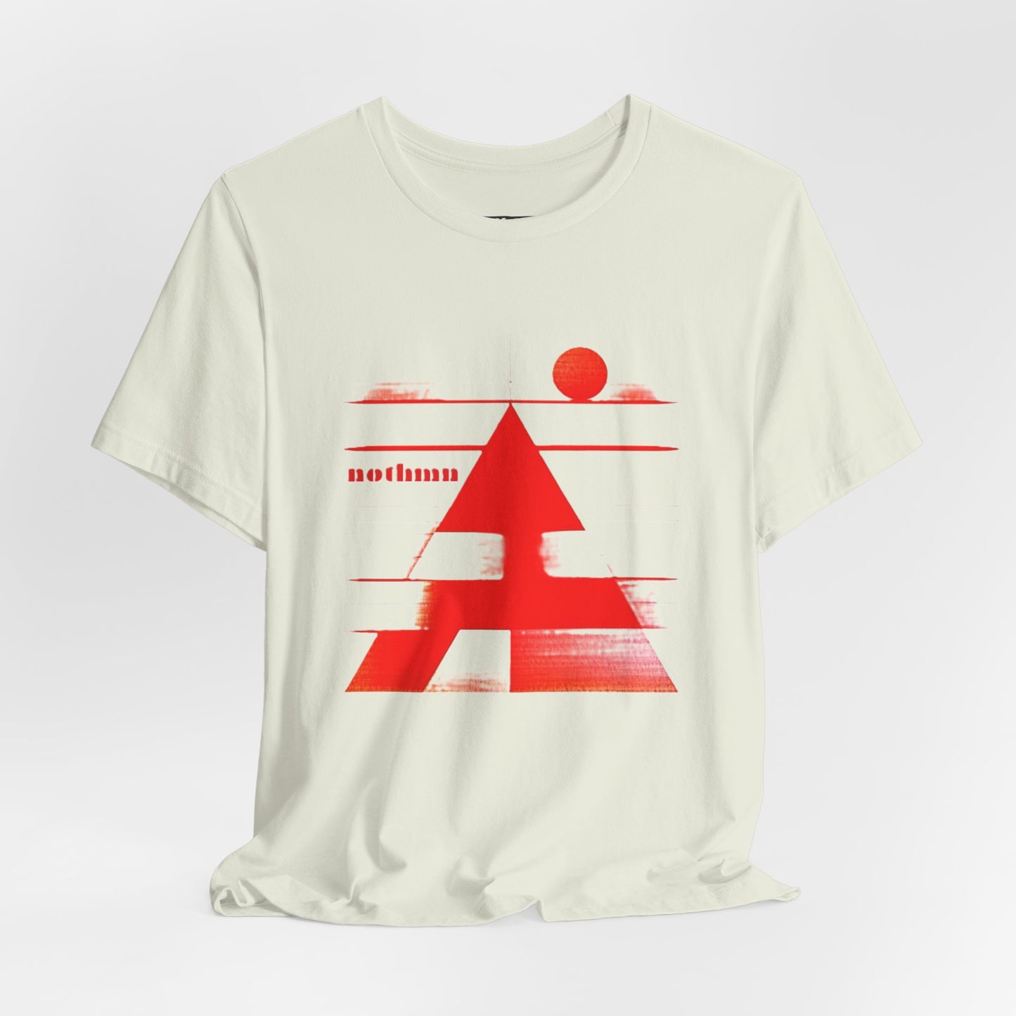 Desert Pyramid Tee - Fitted Unisex Jersey Short Sleeve Tee