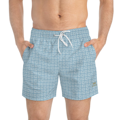 NH Blue Disc Swim Trunks