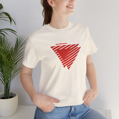 Nothmn Double Attack Tee - Fitted Unisex Jersey Short Sleeve Tee