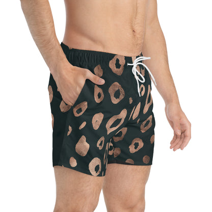 The Leopard Swim Trunks