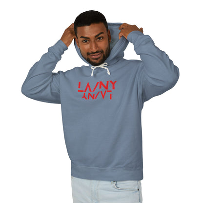 LA/NY - Unisex Lightweight Hooded Sweatshirt