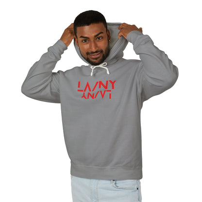 LA/NY - Unisex Lightweight Hooded Sweatshirt