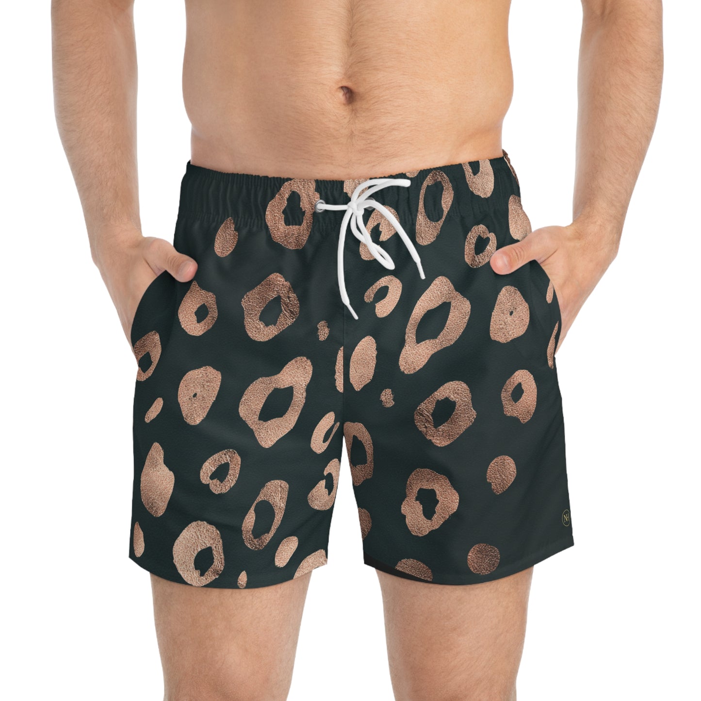The Leopard Swim Trunks