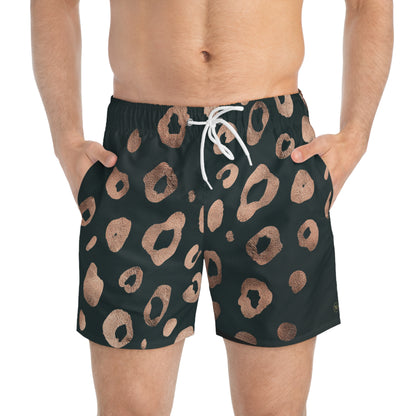 The Leopard Swim Trunks