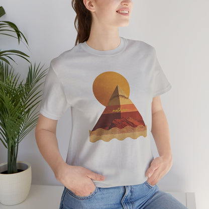 Pyramid Awakening - Fitted Unisex Jersey Short Sleeve Tee