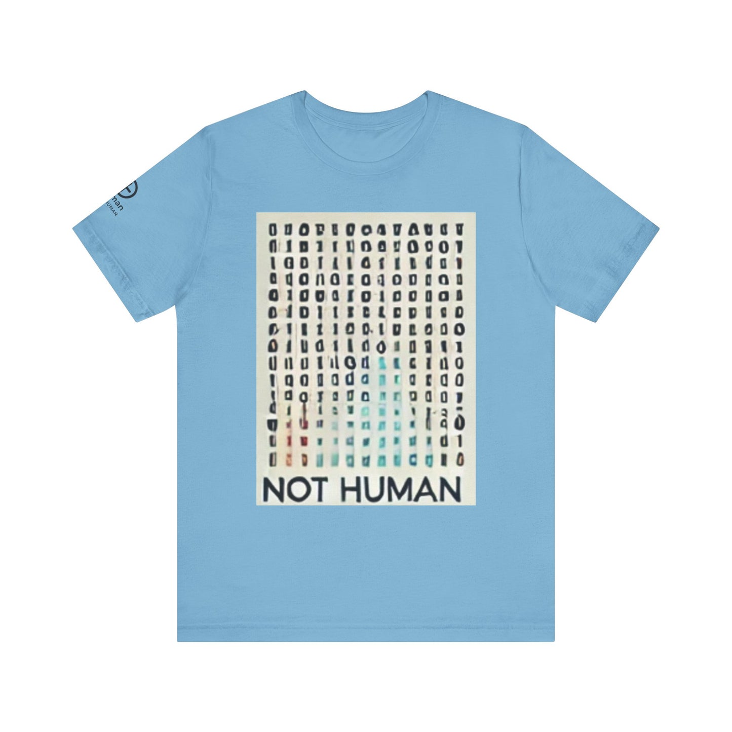 Not Human's Fitted Unisex Jersey Short Sleeve Tee