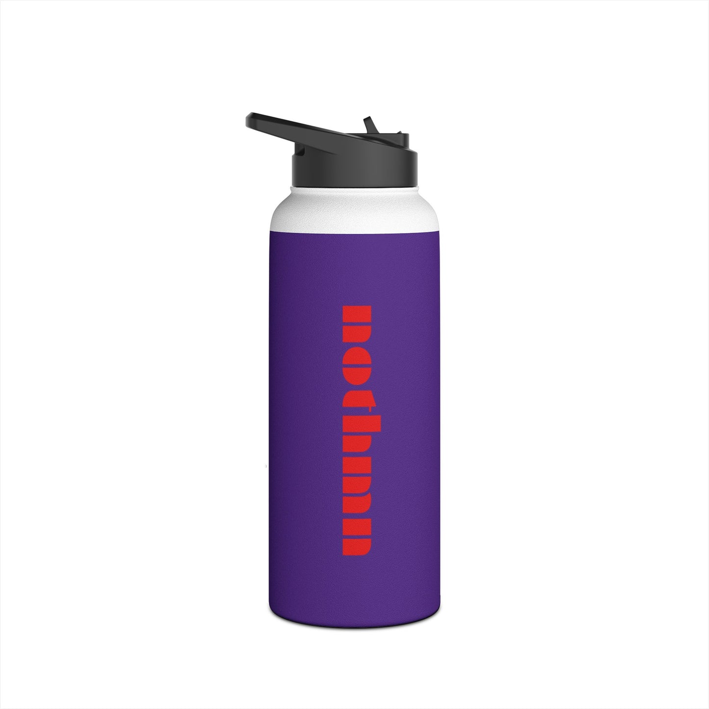 Purple Sleek Stainless Steel Water Bottle, Insulated Drinkware, Travel Mug, Outdoor Sports Bottle, Eco-Friendly Hydration