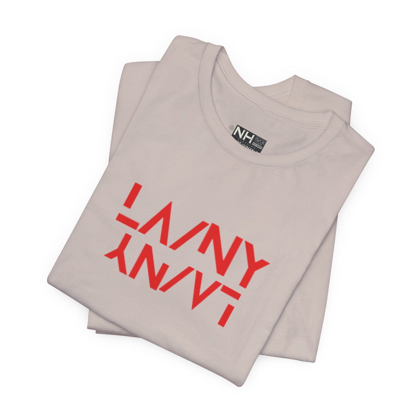 LA/NY - Fitted Unisex Jersey Short Sleeve Tee
