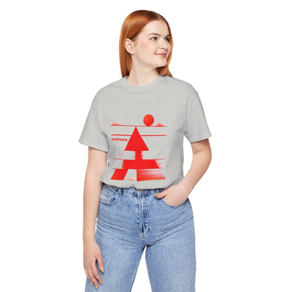 Desert Pyramid Tee - Fitted Unisex Jersey Short Sleeve Tee